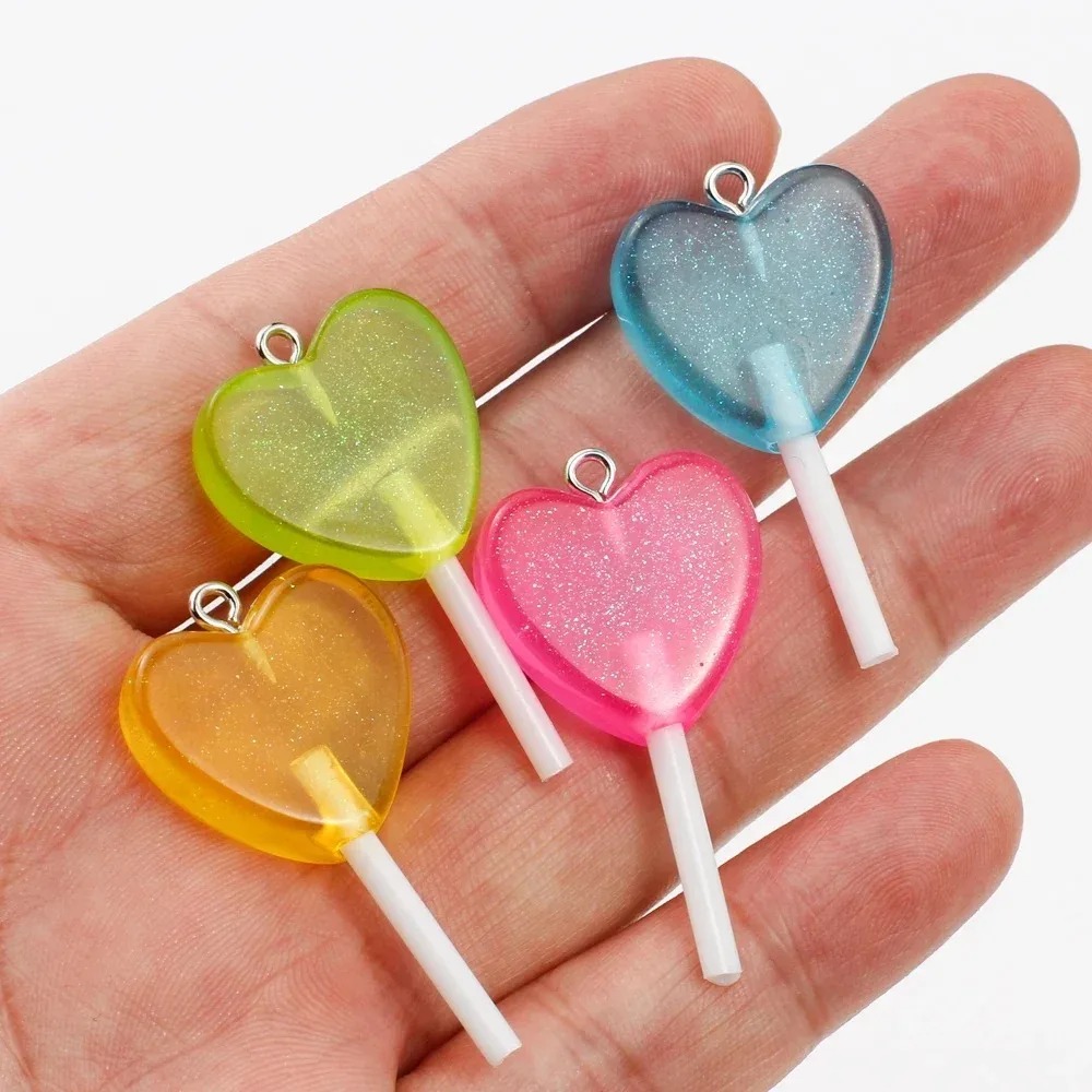 10 unidades de dijes de resina - Resin Art Engagement reseña y precio