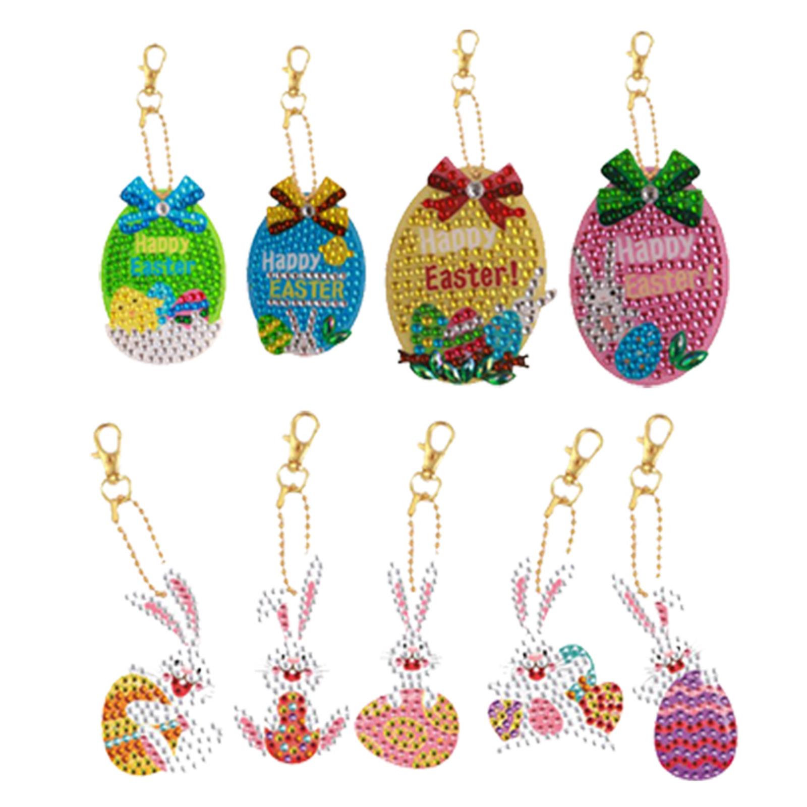 Llavero de pintura de diamante - Resin Art Design Keychain reseña y precio