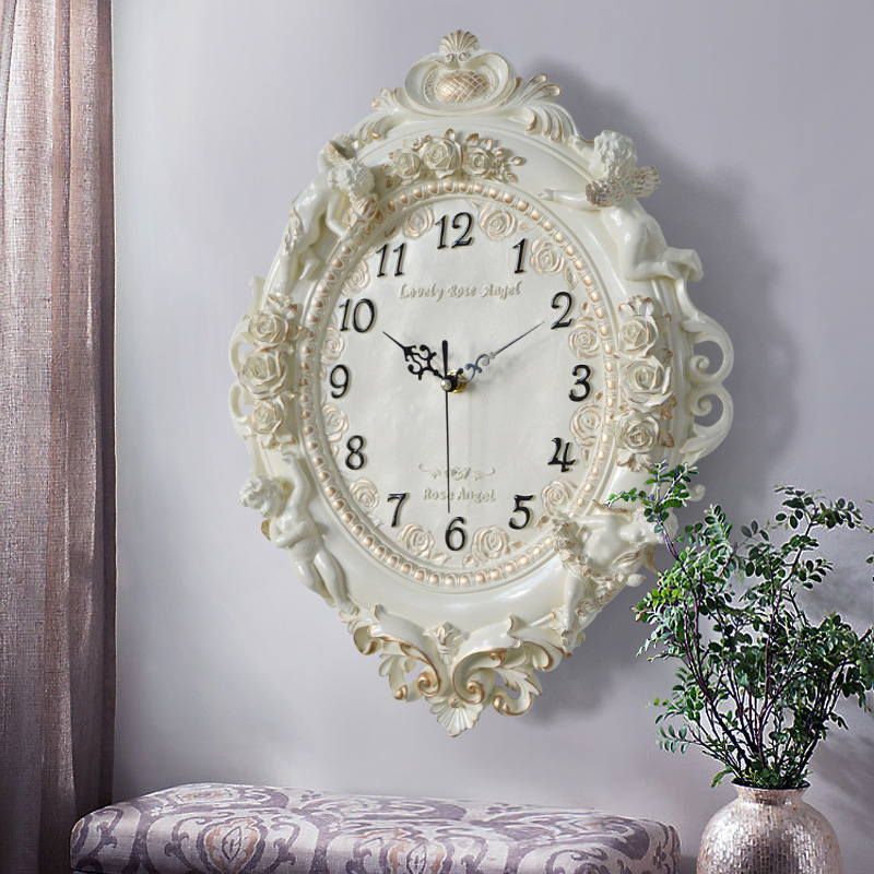 Reloj de Pared Europeo con Dis - Resin Art Clock reseña y precio
