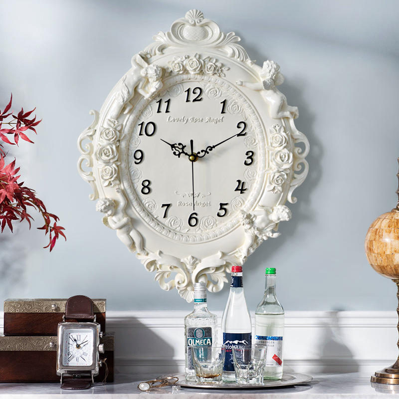 Reloj de Pared Europeo con Dis - Resin Art Clock reseña y precio