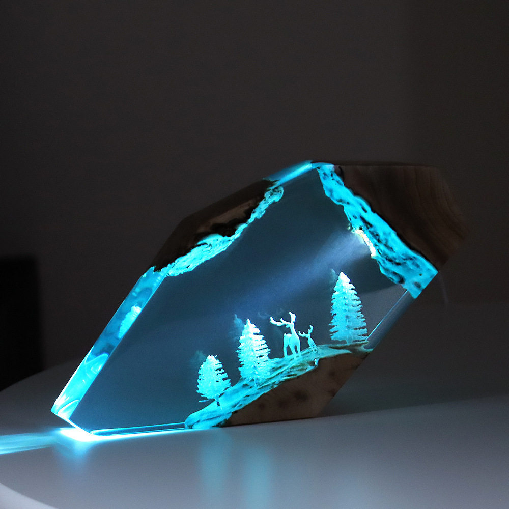 Adorno Luminoso Personalizado  - Resin Art Resin reseña y precio