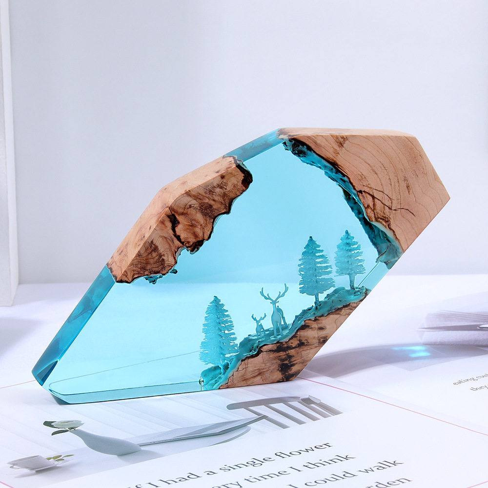 Adorno Luminoso Personalizado  - Resin Art Resin reseña y precio