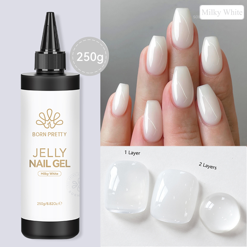 BORN PRETTY 250g gelatina blan - Resin Art Varnish reseña y precio