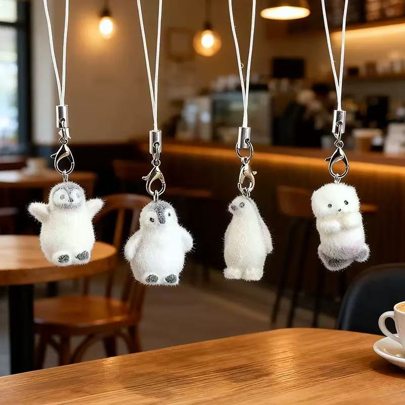 5 uds flocado pequeño pingüino - Resin Art Engagement reseña y precio